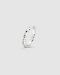 Ichu - Personalised Letter I Ring