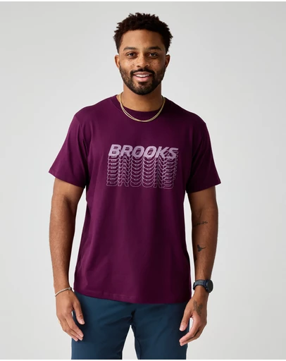 Brooks - Graphic Short Sleeve