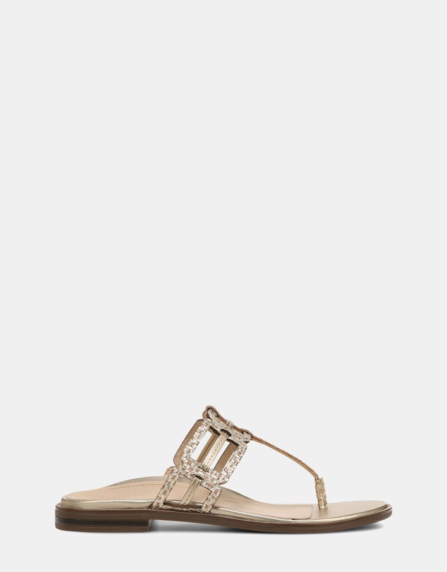 Vionic - Alvana Toe Post Sandal - Gold