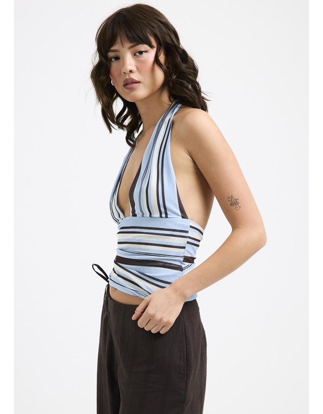 Alice In The Eve - Ava Slinky Plunge Top