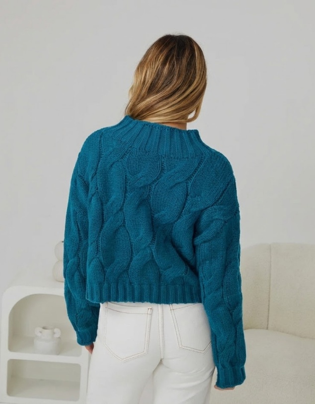 Esther & Co - Hadi Knit - Teal