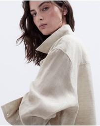 UNISON - The Classic Oversized Linen Shirt