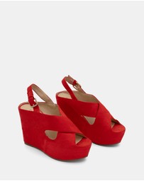 Therapy - Dauphine Red Imit Kid Suede