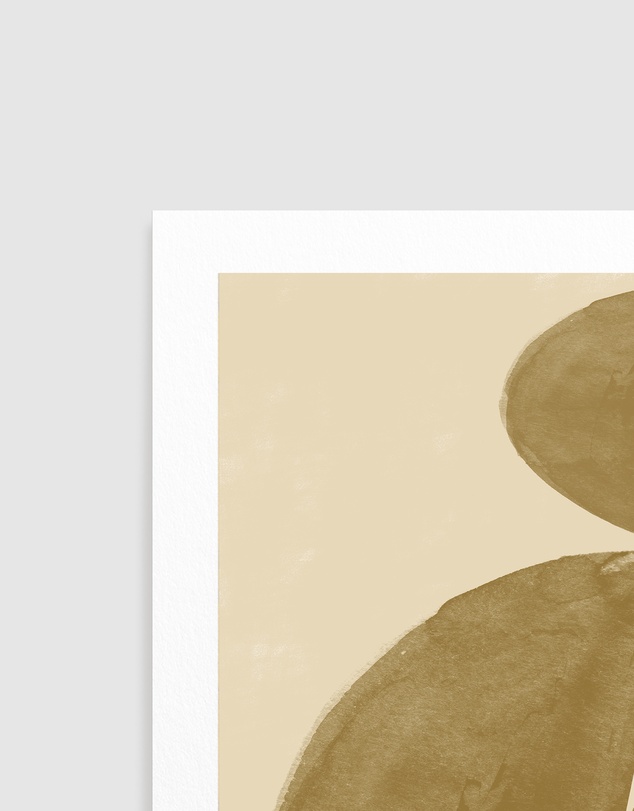Olive et Oriel - Interaction Balance No.3 by The Miuus Studio Art Print