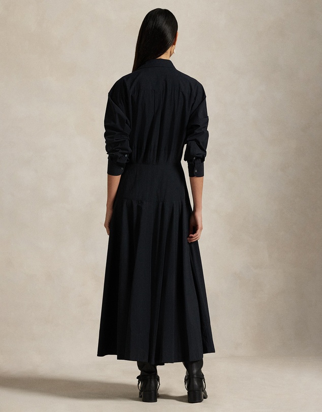 Polo Ralph Lauren - Paneled Cotton Canvas Shirtdress - ICONIC EXCLUSIVE