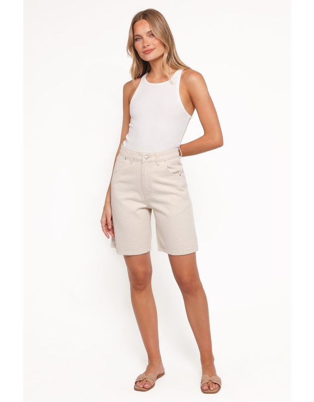 Petal & Pup - Jace Bermuda Shorts - Ivory