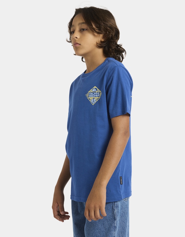 Quiksilver - Boys 8 to 16 Heritage Damond T-Shirt