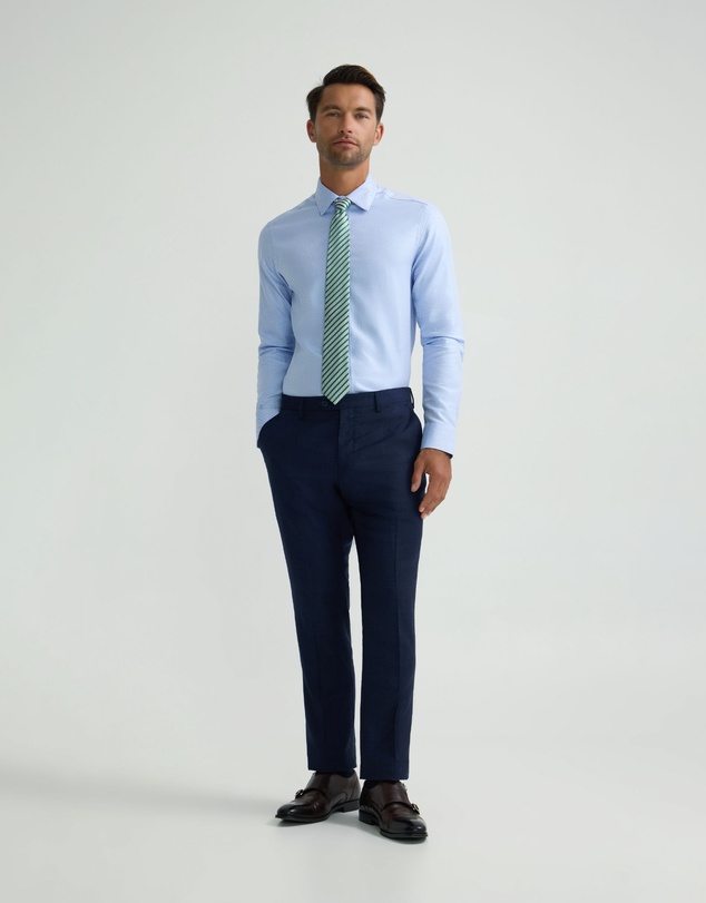Oxford - Beckton Slim Fit Twill Cotton Shirt