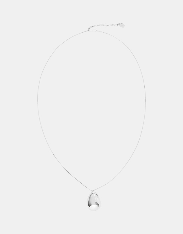 ARKET - Silver-Plated Pendant Necklace
