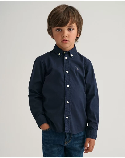 Gant - Boys Cotton Twill Shirt