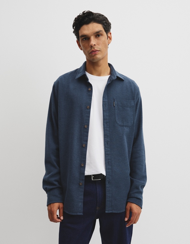 Country Road - Regular Fit Brushed Cotton Shirt
