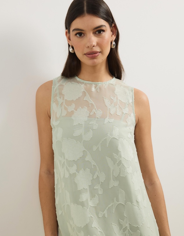 Atmos&Here - Lucia Jacquard Maxi Dress
