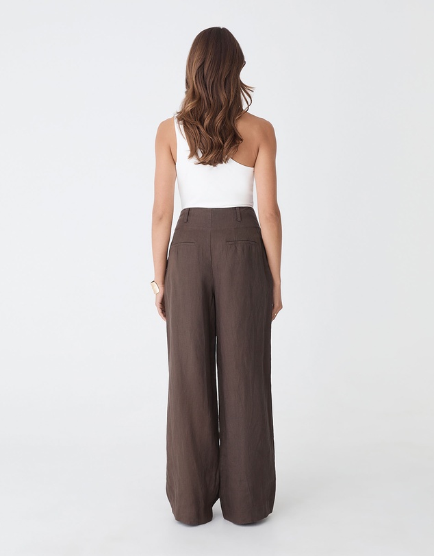 Forcast - Ivy Linen Wide Leg Pants