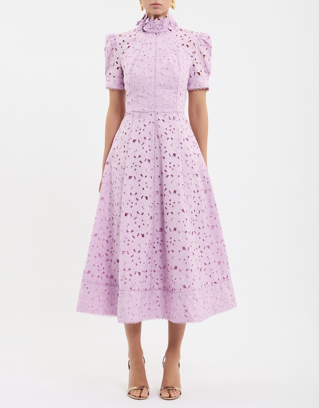 Rebecca Vallance - Kitsu Short Sleeve Midi Dress