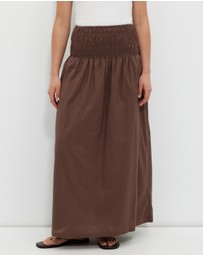 Calli - Dakota Shirred Skirt