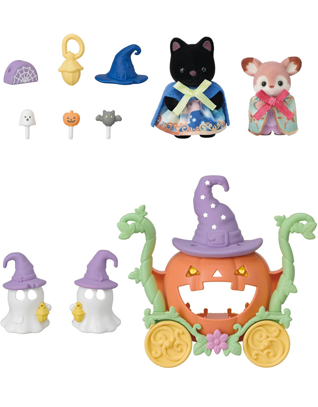 Sylvanian Families - Pumpkin Carriage Playset