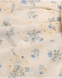 Petal & Pup - Claria Wrap Mini Skort - White Blue