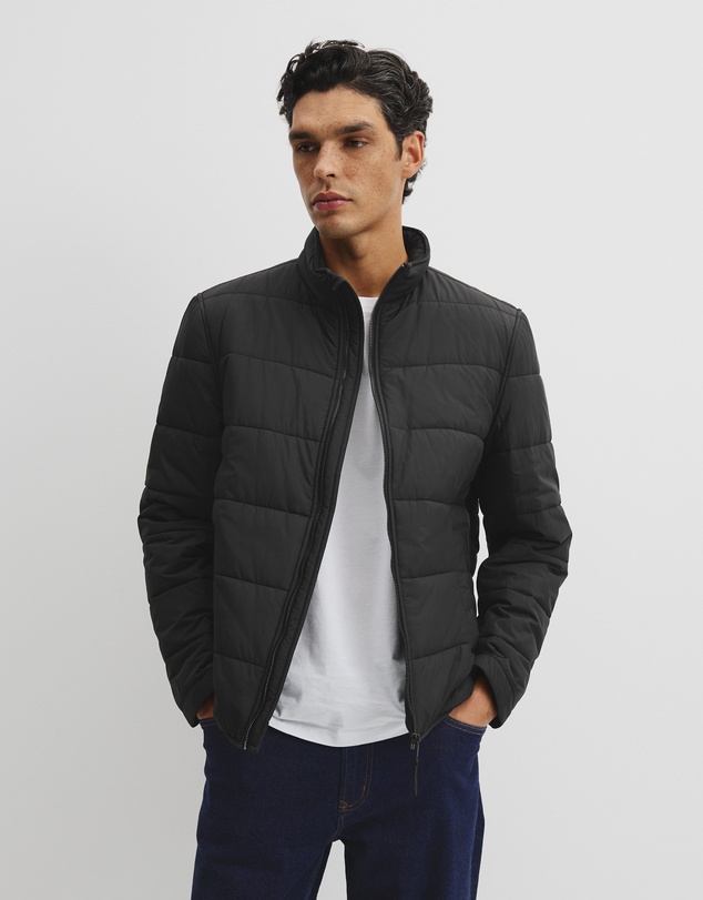 Country Road - Quilted Funnel Neck Jacket