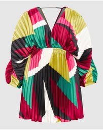City Chic - Chloe Print Dress
