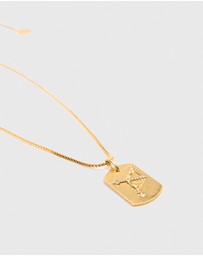 Maje - Astro Plaque Necklace