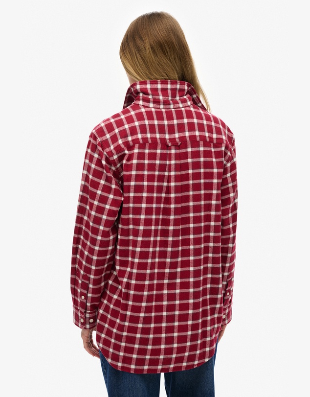 Superdry - Check Flannel Boyfriend Shirt