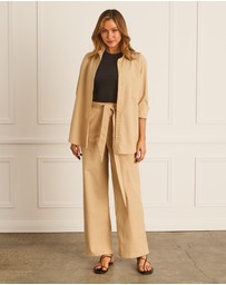 Heaven Australia - Latte Palazzo Pants