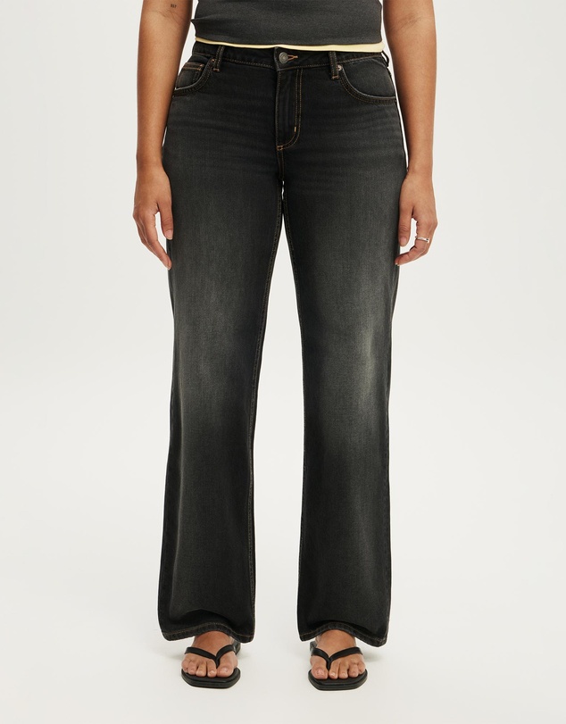 Cotton On - Curvy Low Rise Straight Jean