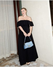 Minima Esenciales - Amora Off Shoulder Ruffle Maxi Dress