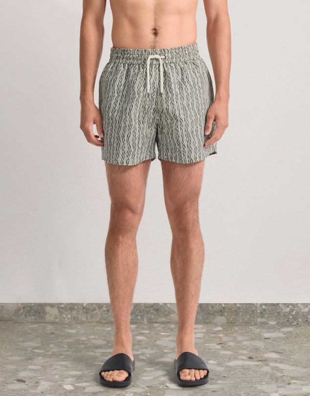 Frescobol Carioca - Rio Prado Print Swim Shorts