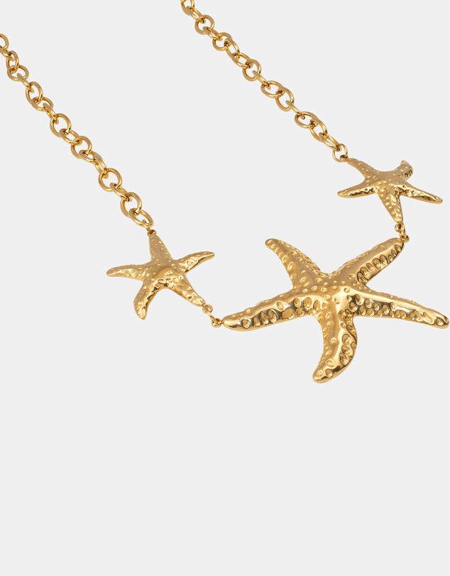 Zoe Olivia - Waterproof Starfish Statement Necklace