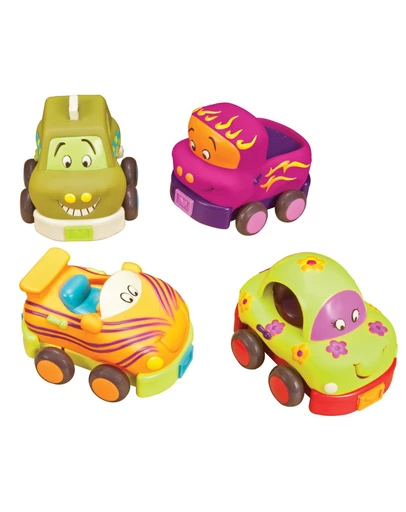 B. Toys - Wheeeels Set of 4 Soft Cars