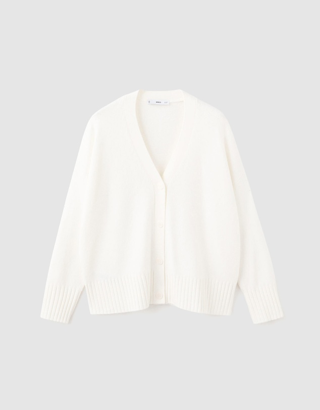 M.N.G - V-Neck Knitted Cardigan