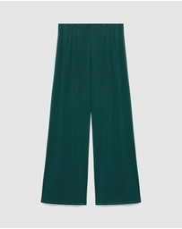 M.N.G - Pleated Wide Leg Trousers