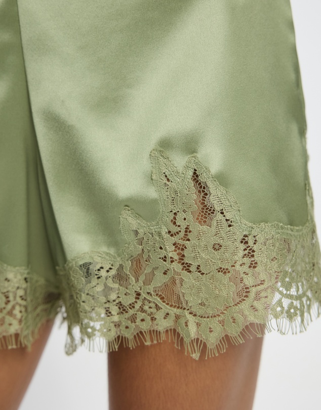 Reformation - Fern Satin Shorts