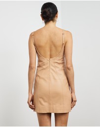 Sofia Irina - Leather Mini Dress