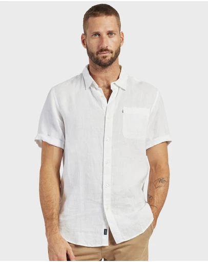 Academy Brand - Hampton Linen S/S Shirt