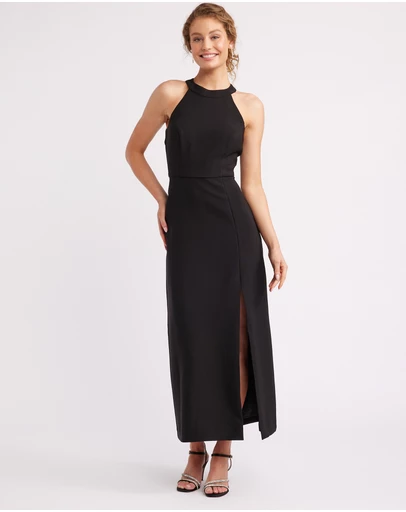 Review - Barcelona Backless Halter Dress