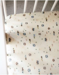 Kynd Baby - Fitted Cot Sheet in Pasture