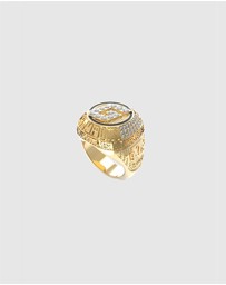 GUESS - GUESS G Coin Gold-Tone Ring