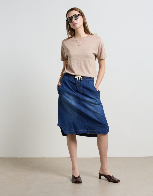 DRICOPER DENIM - Cecil Indigo Skirt