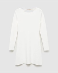 M.N.G - Open-Back Knitted Dress