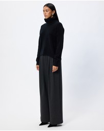 Lindsay Nicholas New York - Varsity Sweater (W Snood)