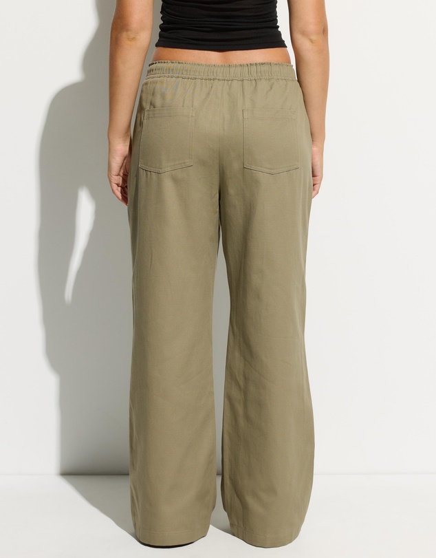 Dazie - Keely Wide Leg Cotton Pants
