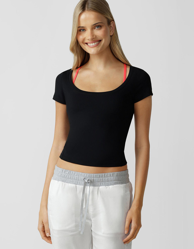 Lorna Jane - Sculpt Active Short Sleeve Top