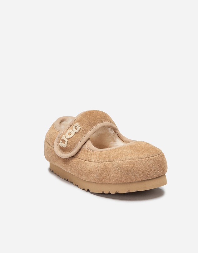 Ozwear Connection Uggs - Ugg Logo Kids Mary Jane