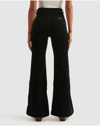 Rolla's - Eastcoast Flare Jean - Velvet Black