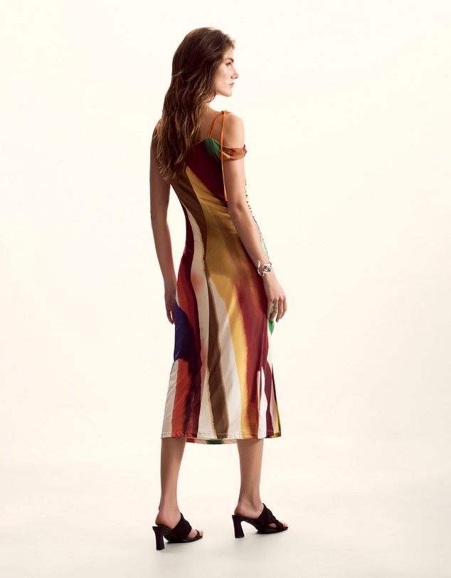Desigual - Striped dress M. Christian Lacroix