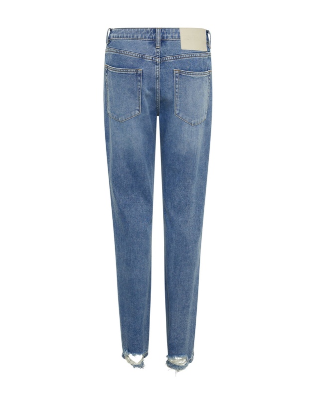 ONE TEASPOON - Blue Rapture Truckers Low Waist Straight Leg Denim Jeans