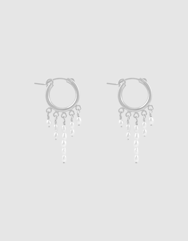 Alana Maria - Consie Freshwater Pearl Earrings - Sterling Silver