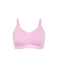 City Chic - Signature Ccx Wireless Bra - Cherry Blossom
